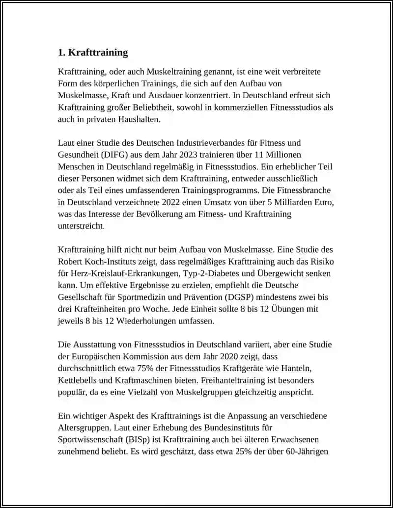 Krafttraining 3
