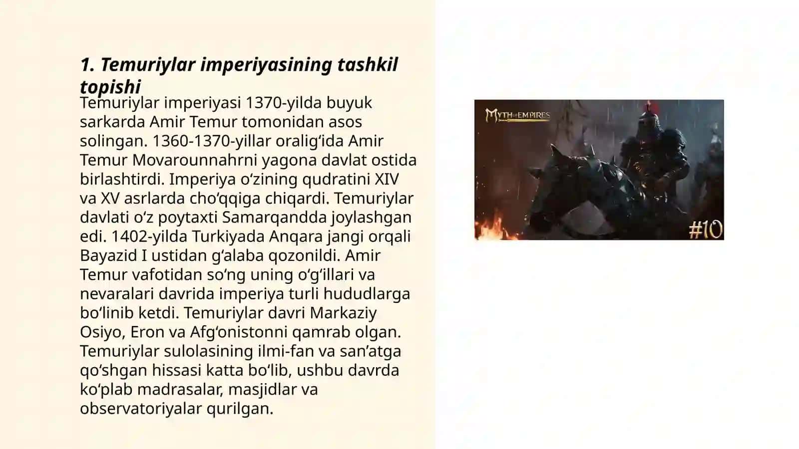 Temuriylar imperiyasi 3