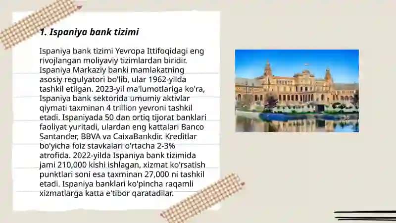 Ispaniya moliyaviy tizimi 3