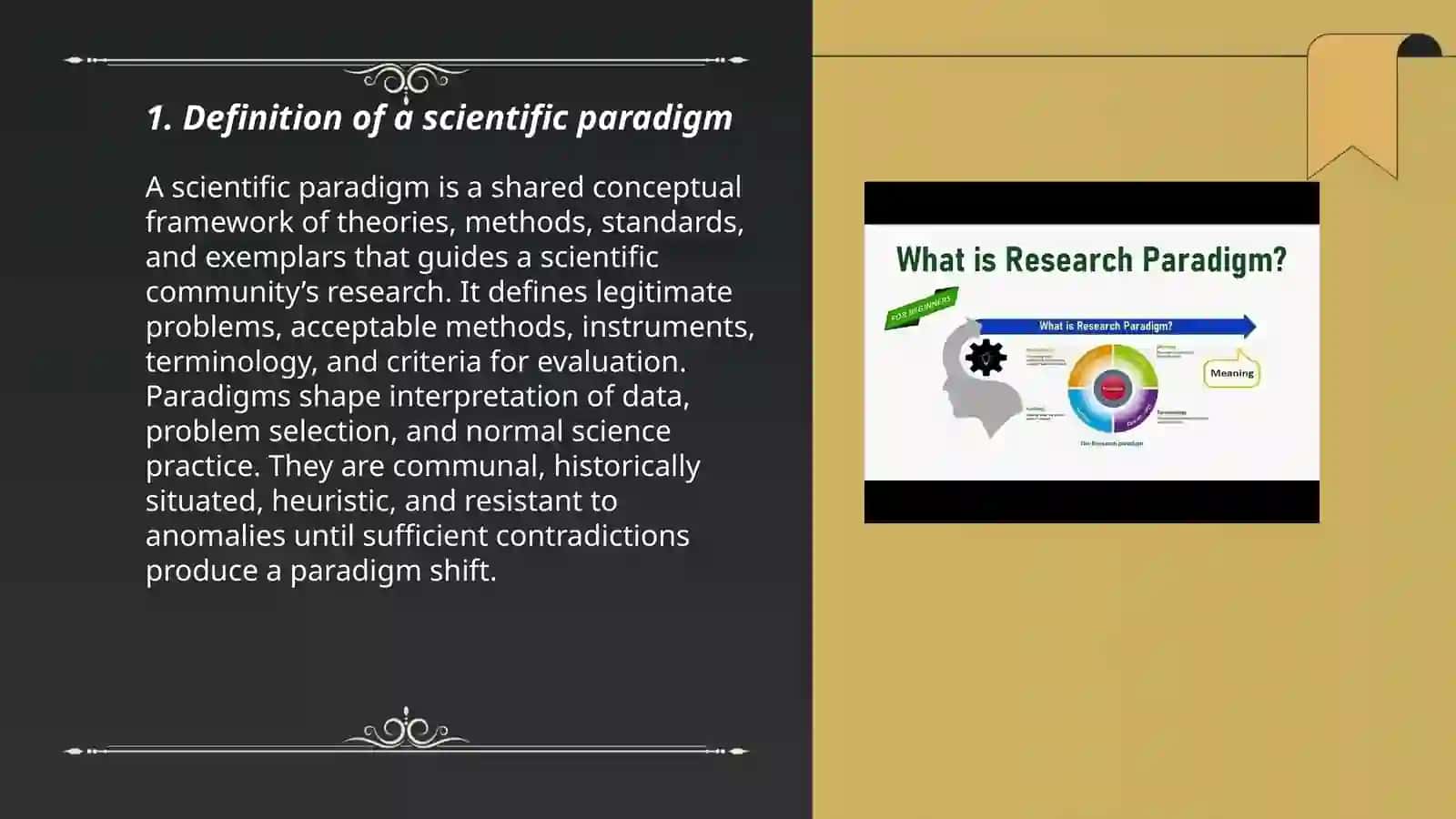 Mavzu: What is a Scientific Paradigm? 3
