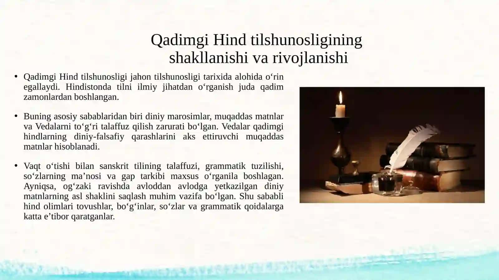 Qadimgi Hind va Yunon tilshunosligi 3