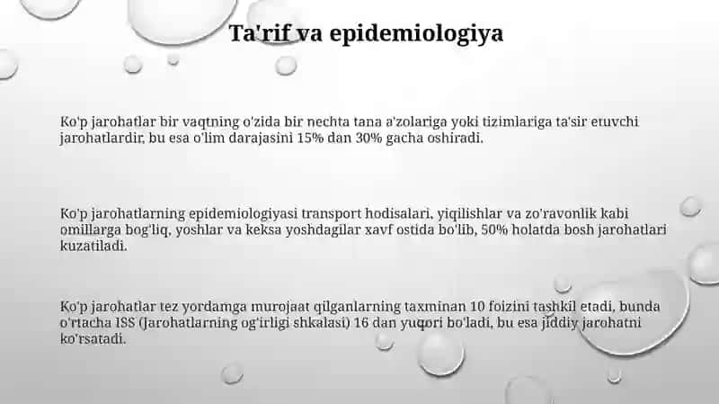 Qo'shma jarohatlar 3