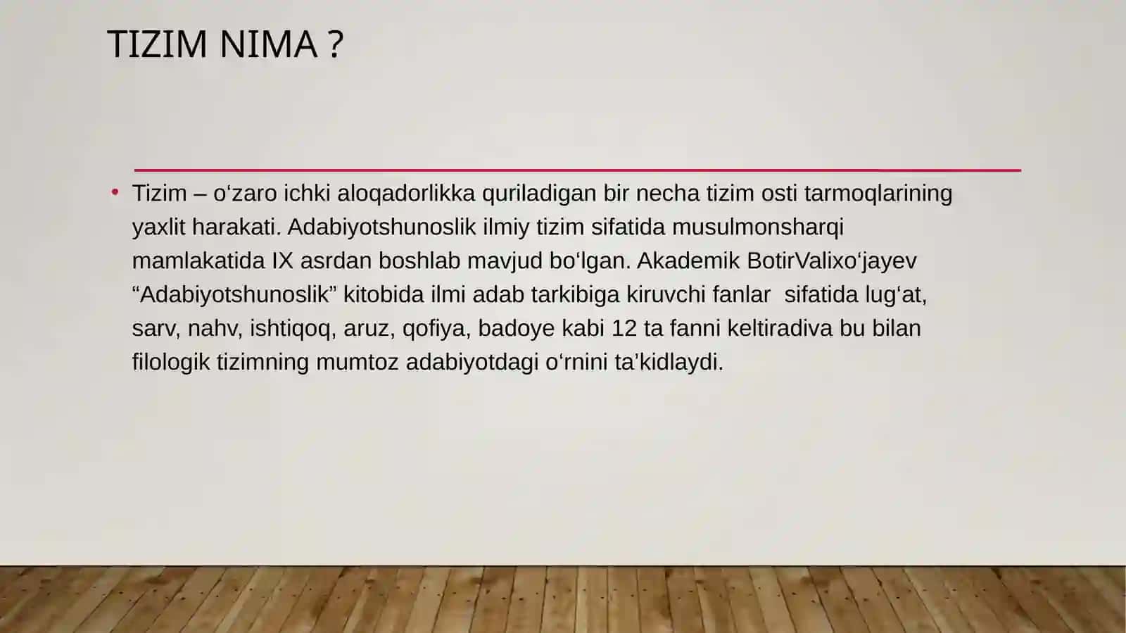 Adabiyotshunoslik ilmiy tizim 3