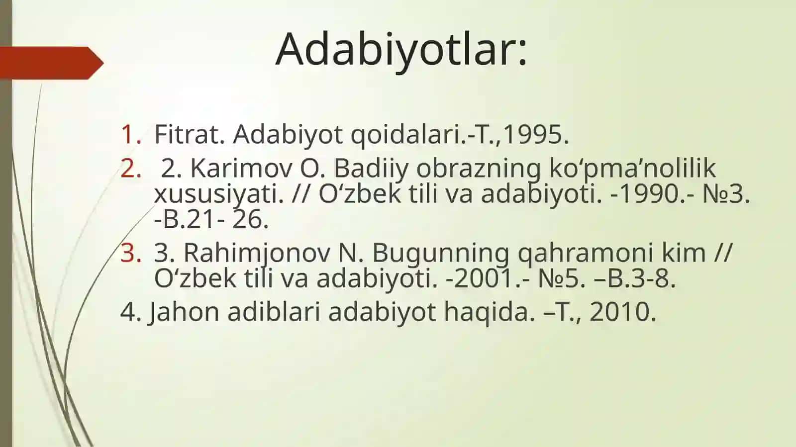 Badiiy obraz va obrazlilik 3