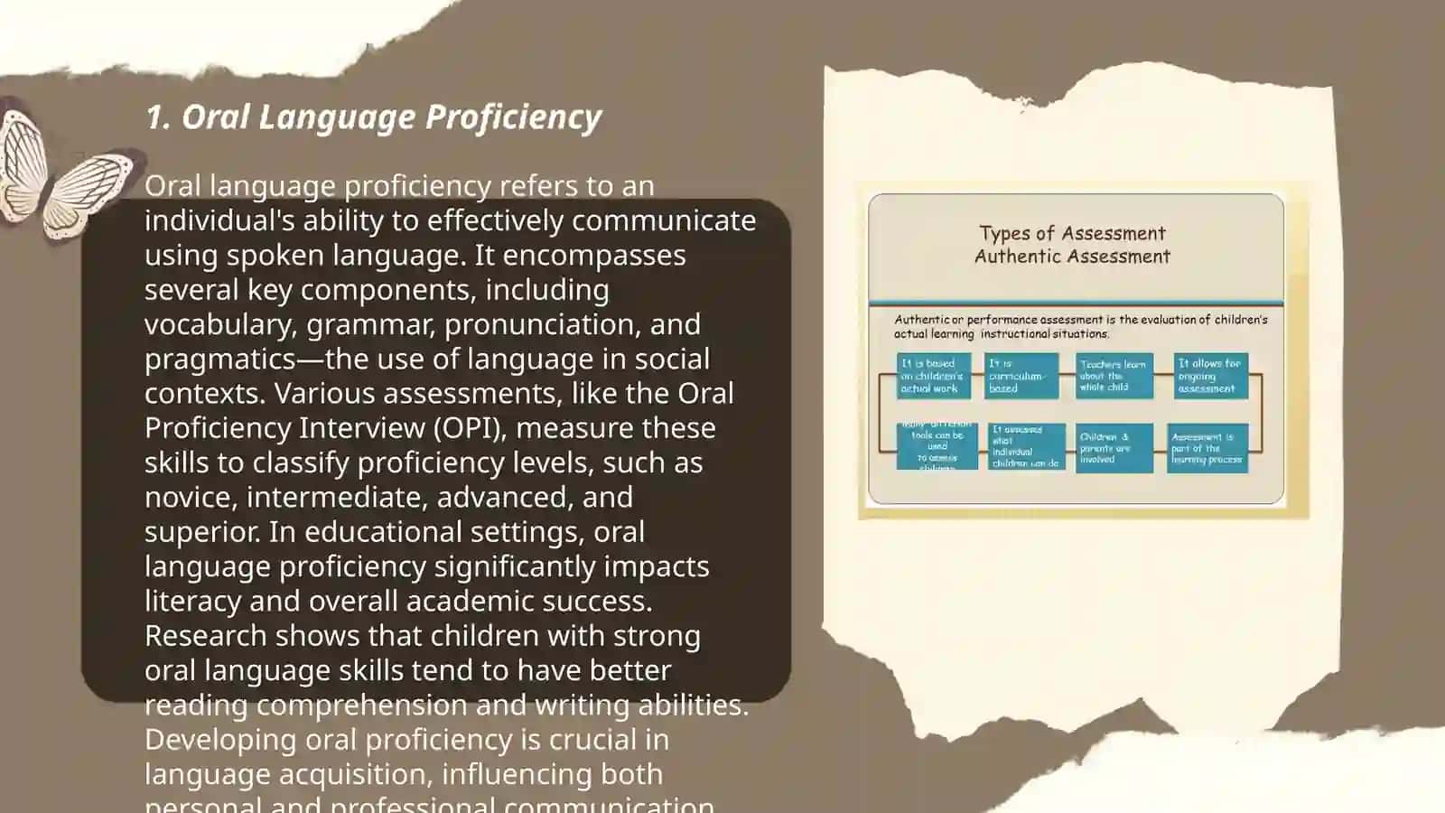 Oral Language Proficiency 3