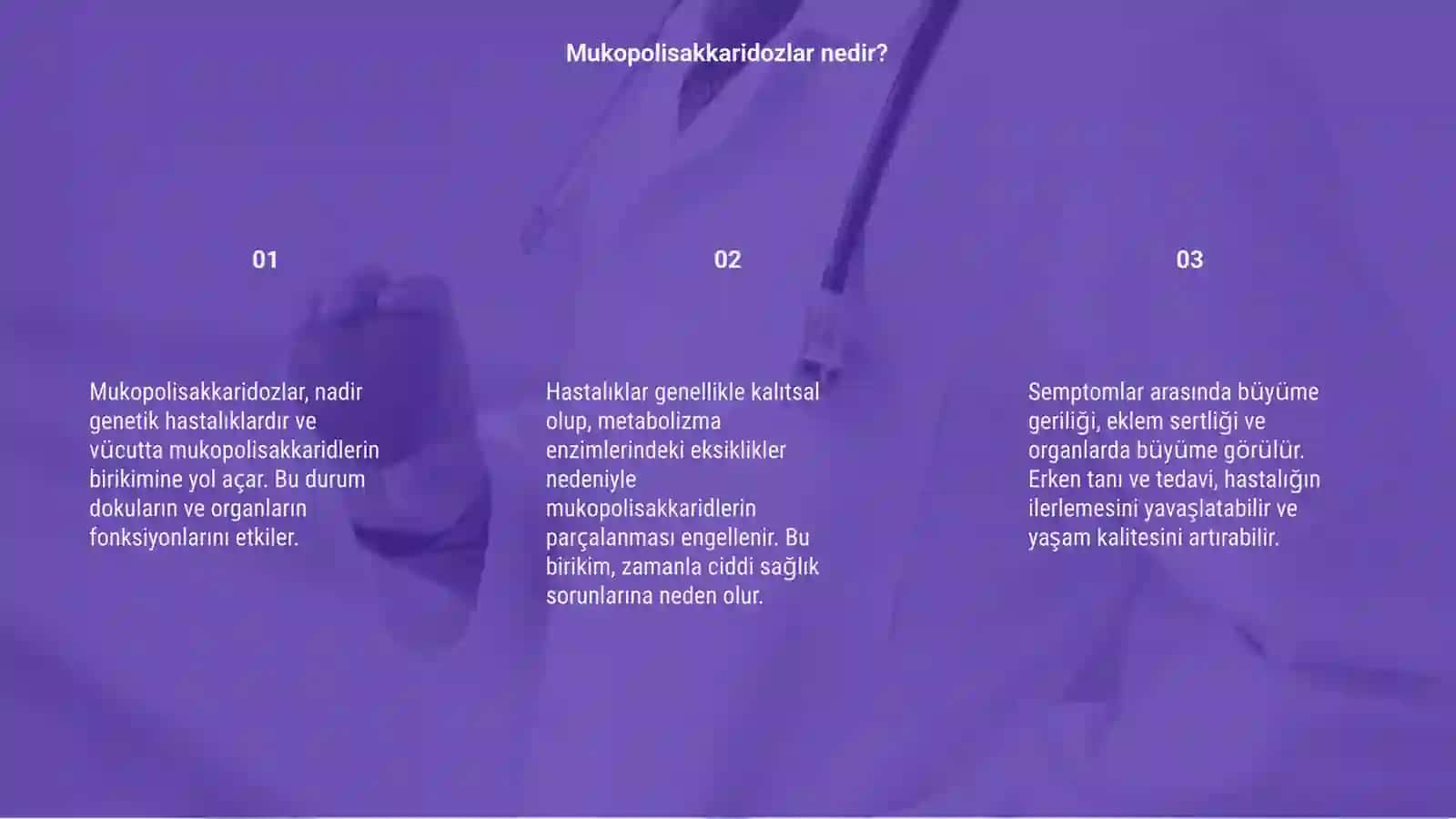 Mukopolisakkaridozlar 3