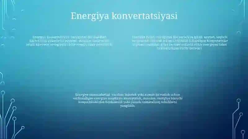 Energy System 3