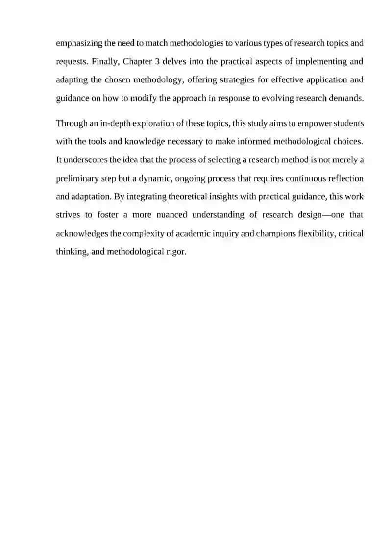 Selecting the Right Research Methodology 3