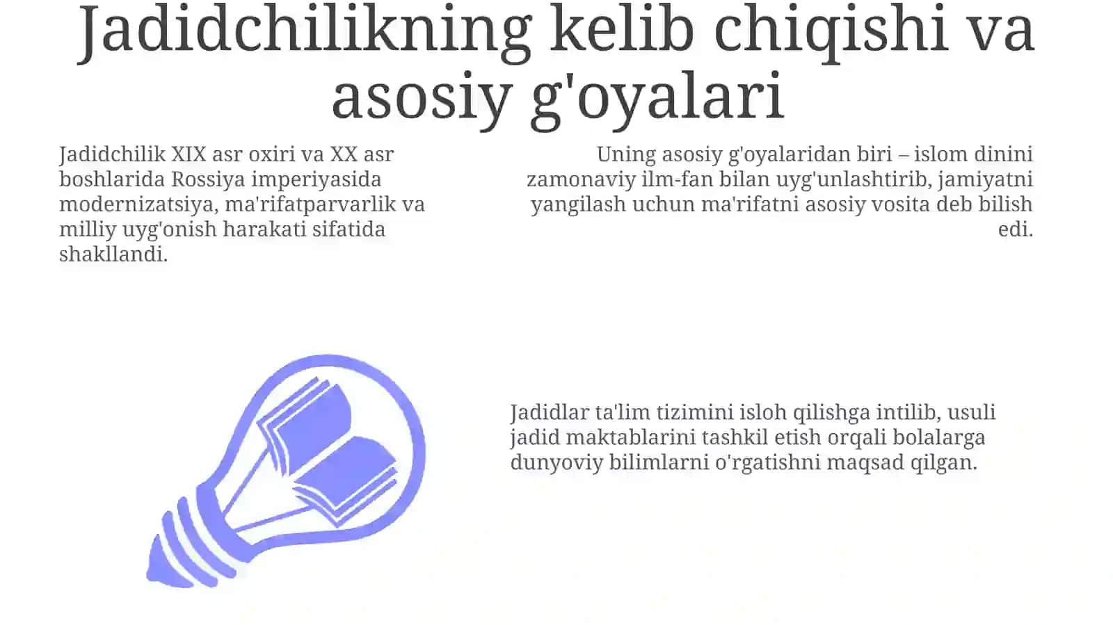 Jadidchilikning Faoliyati 3