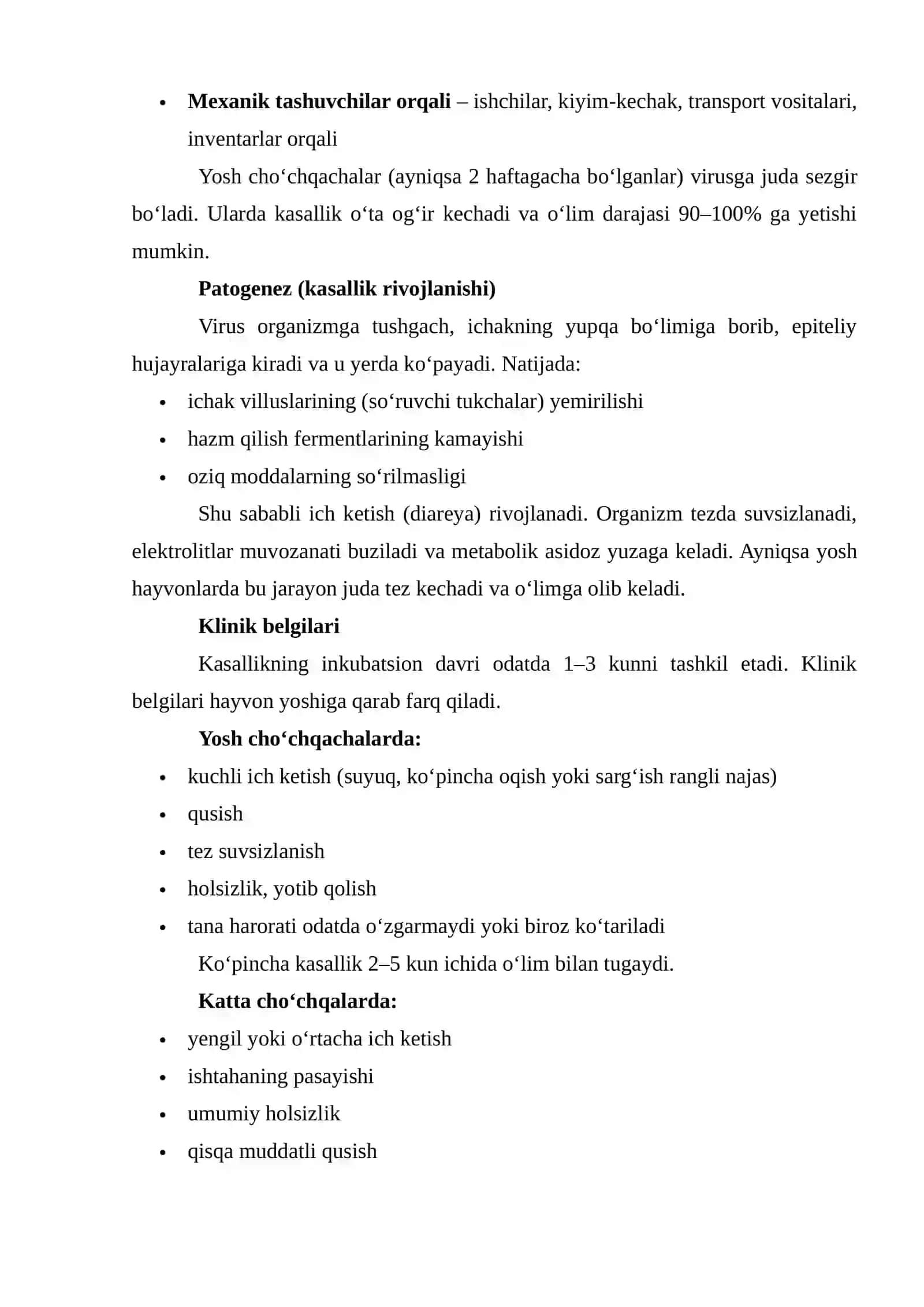 Cho'chqalarning Virusli gastroenterit 3
