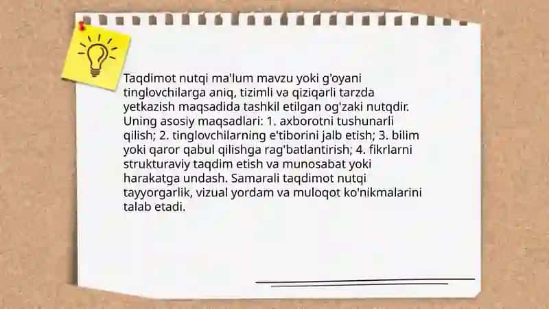 Taqdimot Nutqi 3