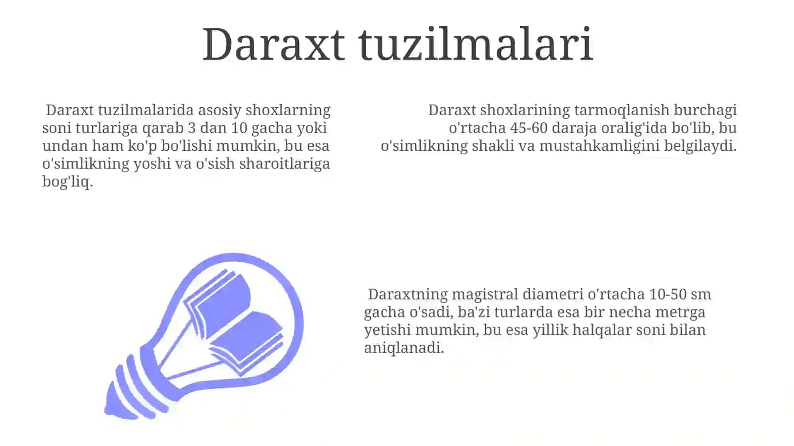 DARAXT VA SHOXALARGA KIRISH 3