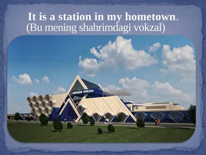 describe your city 3