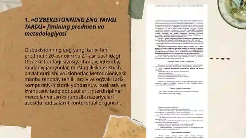 O‘ZBEKISTONNING ENG YANGI TARIXI 3