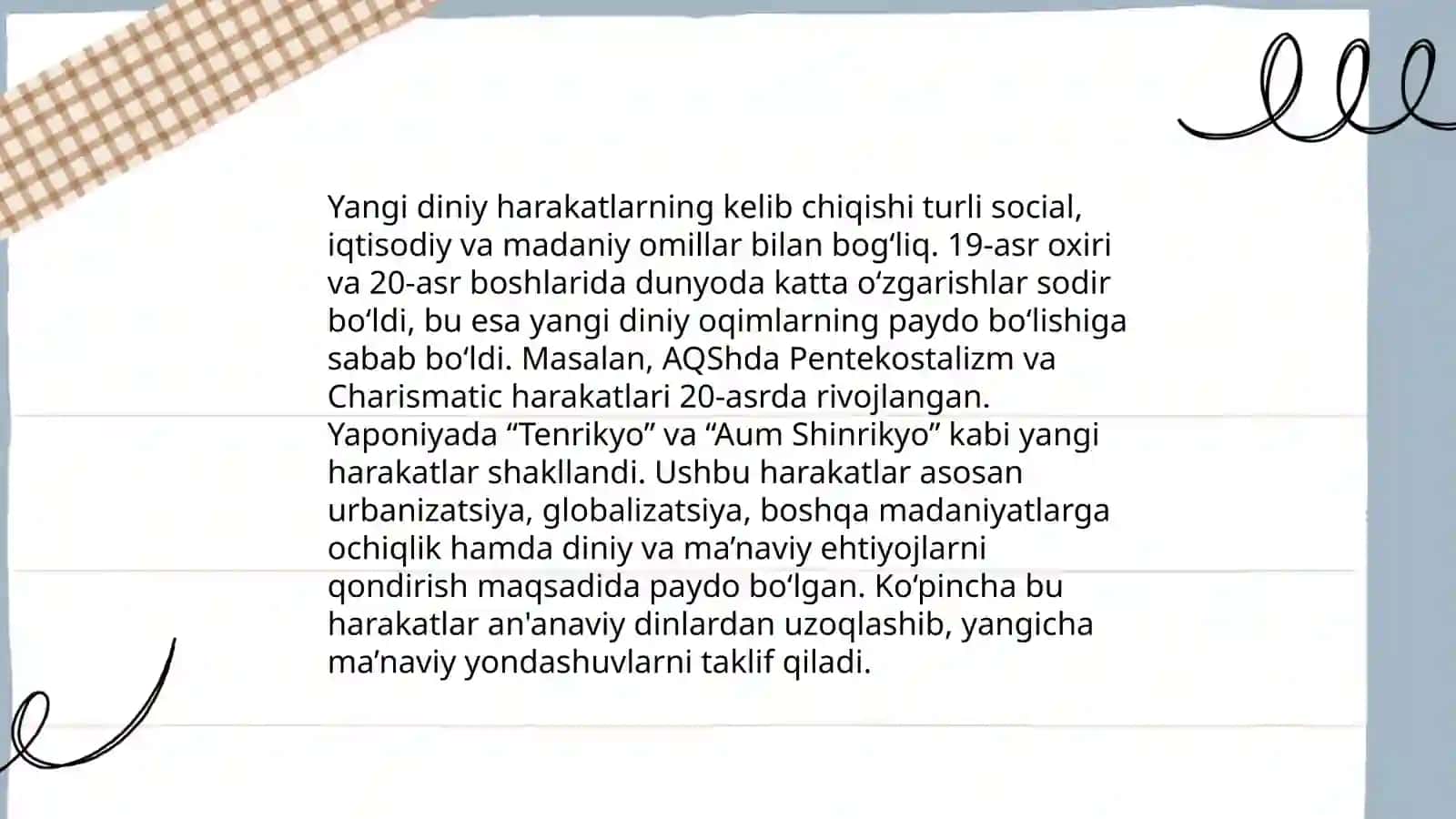 Yangi diniy harakatlar va sektalar 3