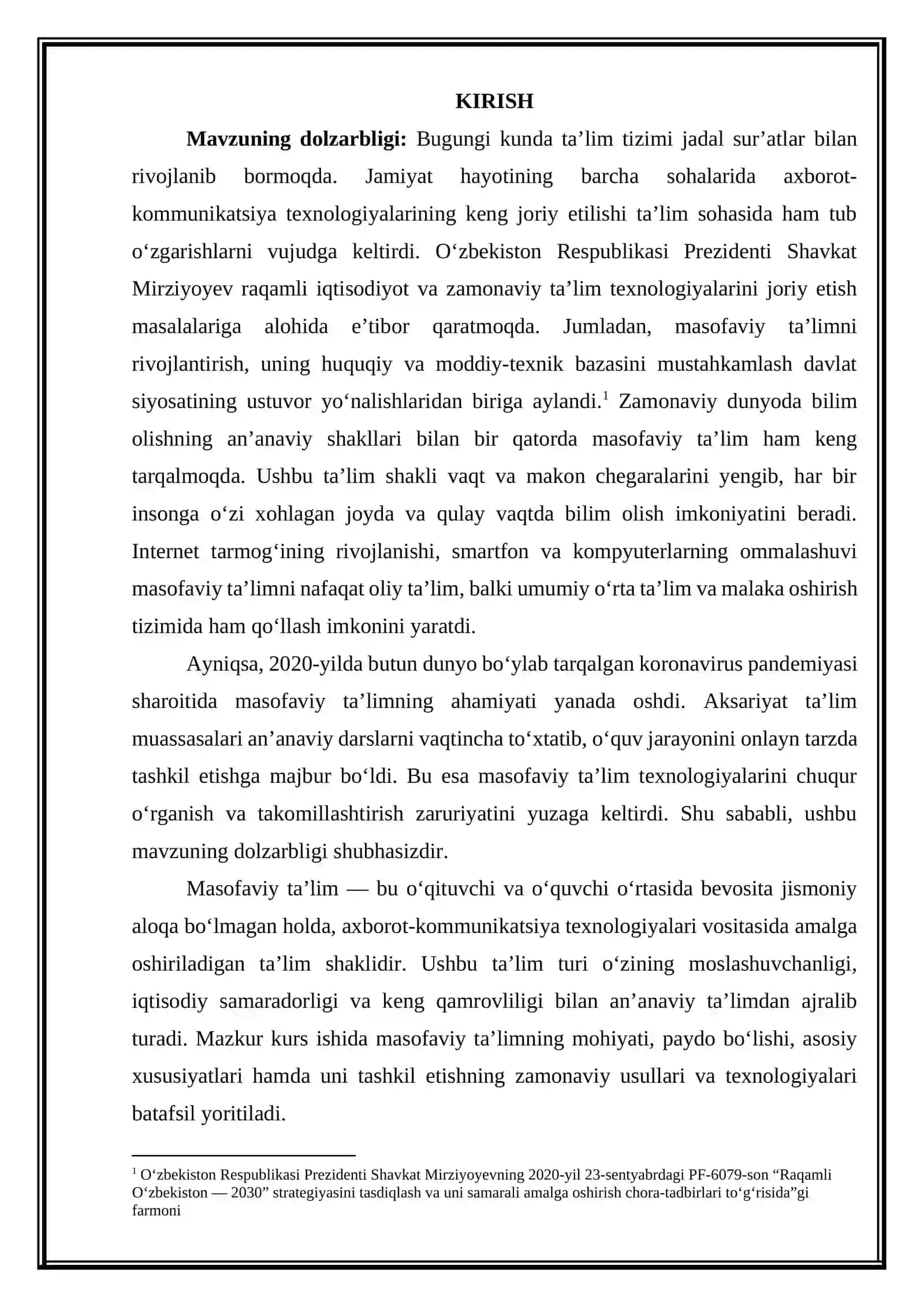Masofaviy ta’lim va uning xususiyatlari 3