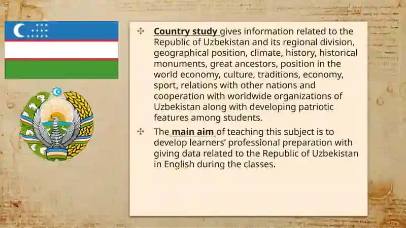Country Study - Uzbekistan 3