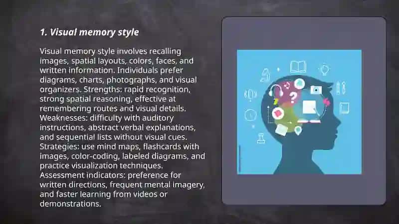 Visual memory style 3