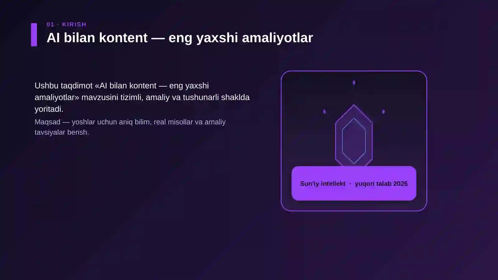 AI bilan kontent — eng yaxshi amaliyotlar 3