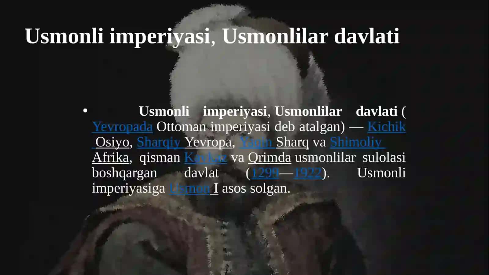 Usmonlilar imperiyasi 3