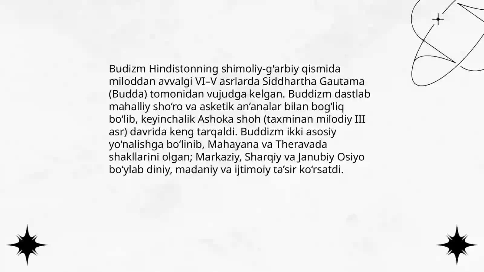 Buddizm dini haqida malumot 3