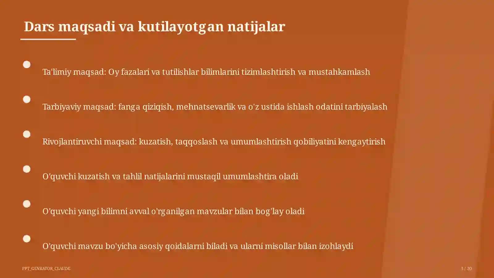 Oy fazalari va tutilishlar (9-sinf) 3