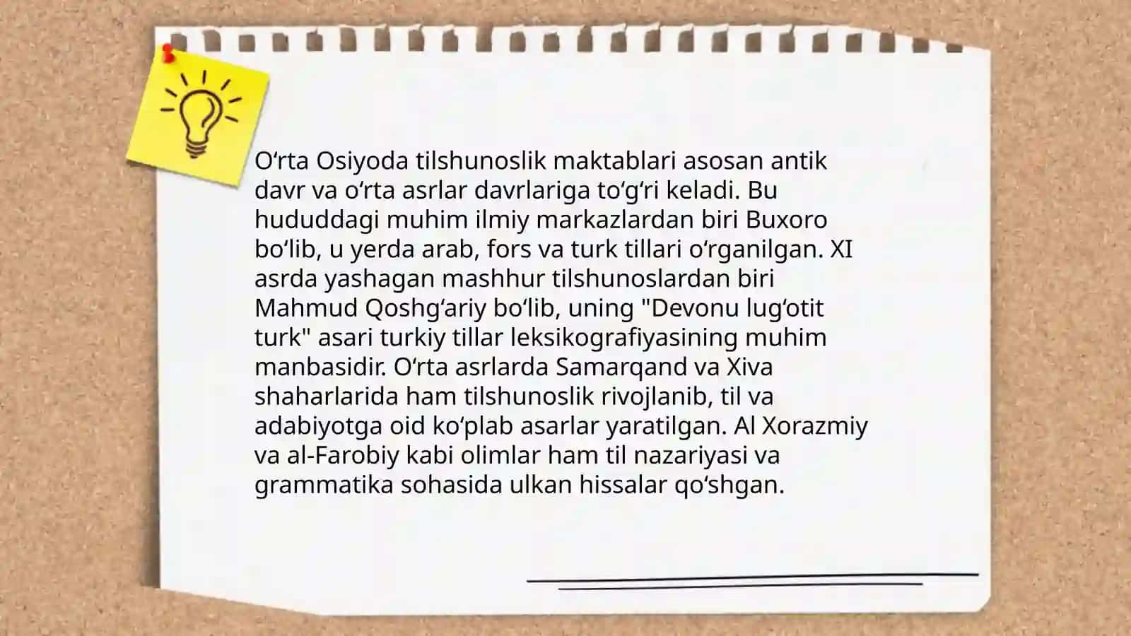 O‘rta asrlarda arab va o‘rta Osiyo tilshunosligi 4