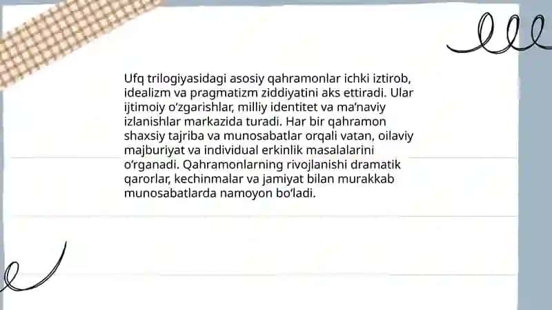 Ufq trilogiyasi 4