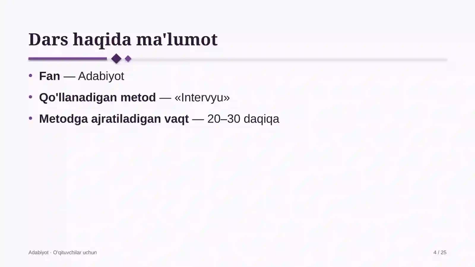 adabiyot darslarida intervyu metodidan foydalanish 5316 4