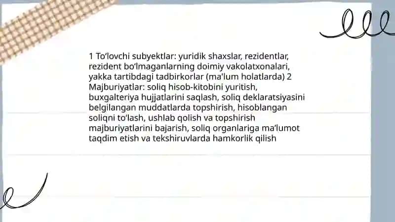 Foyda soligʻi 4