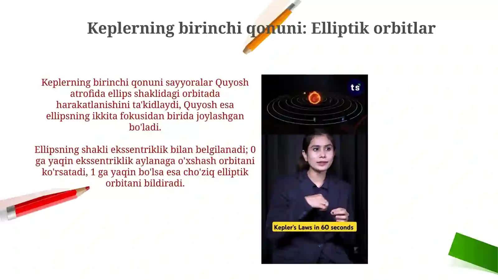 Kepler qonunlari 4