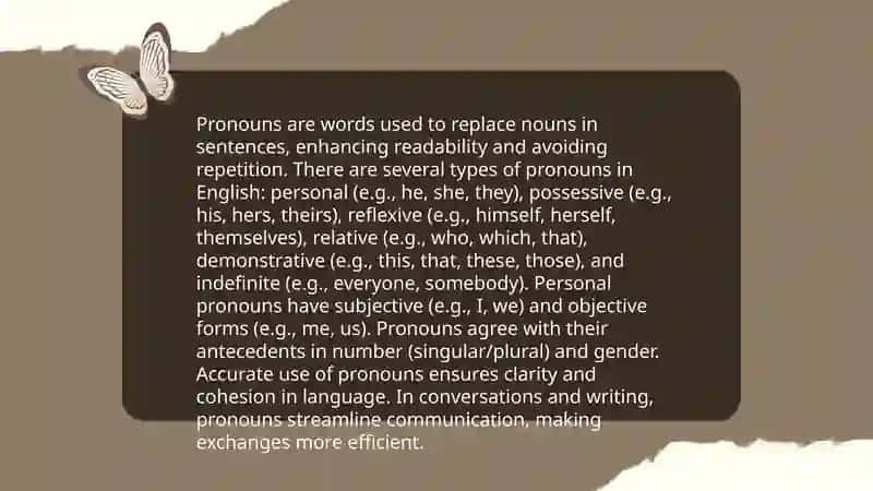 Grammatical categories 4