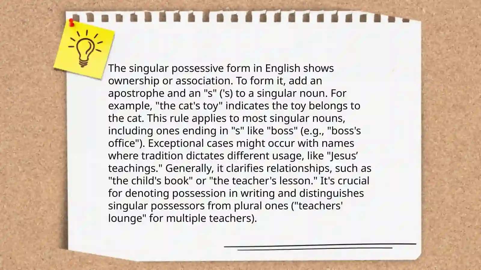 Possesive 4