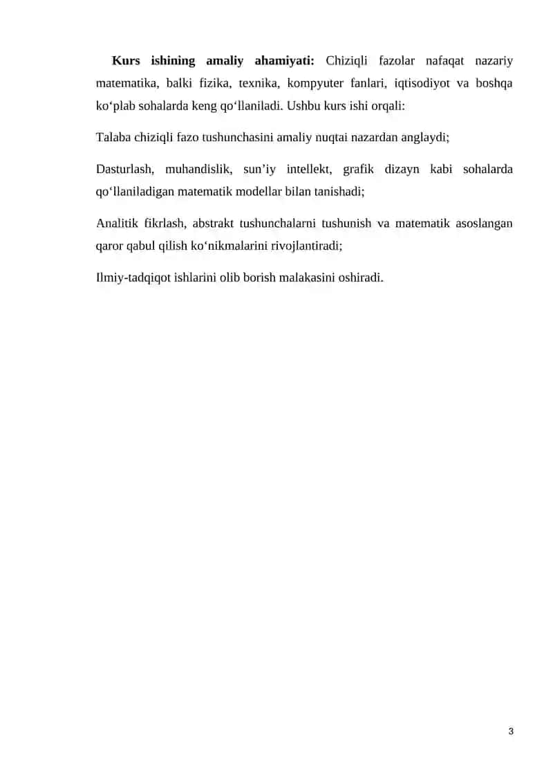 Chiziqli fazolar 4