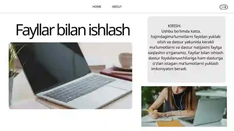 Pythonda Fayllar bilan ishlash 4
