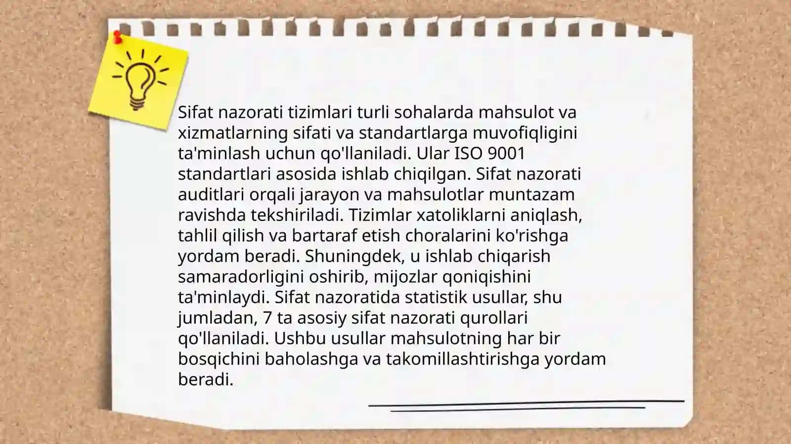 Loyihaning sifat menejmenti 4
