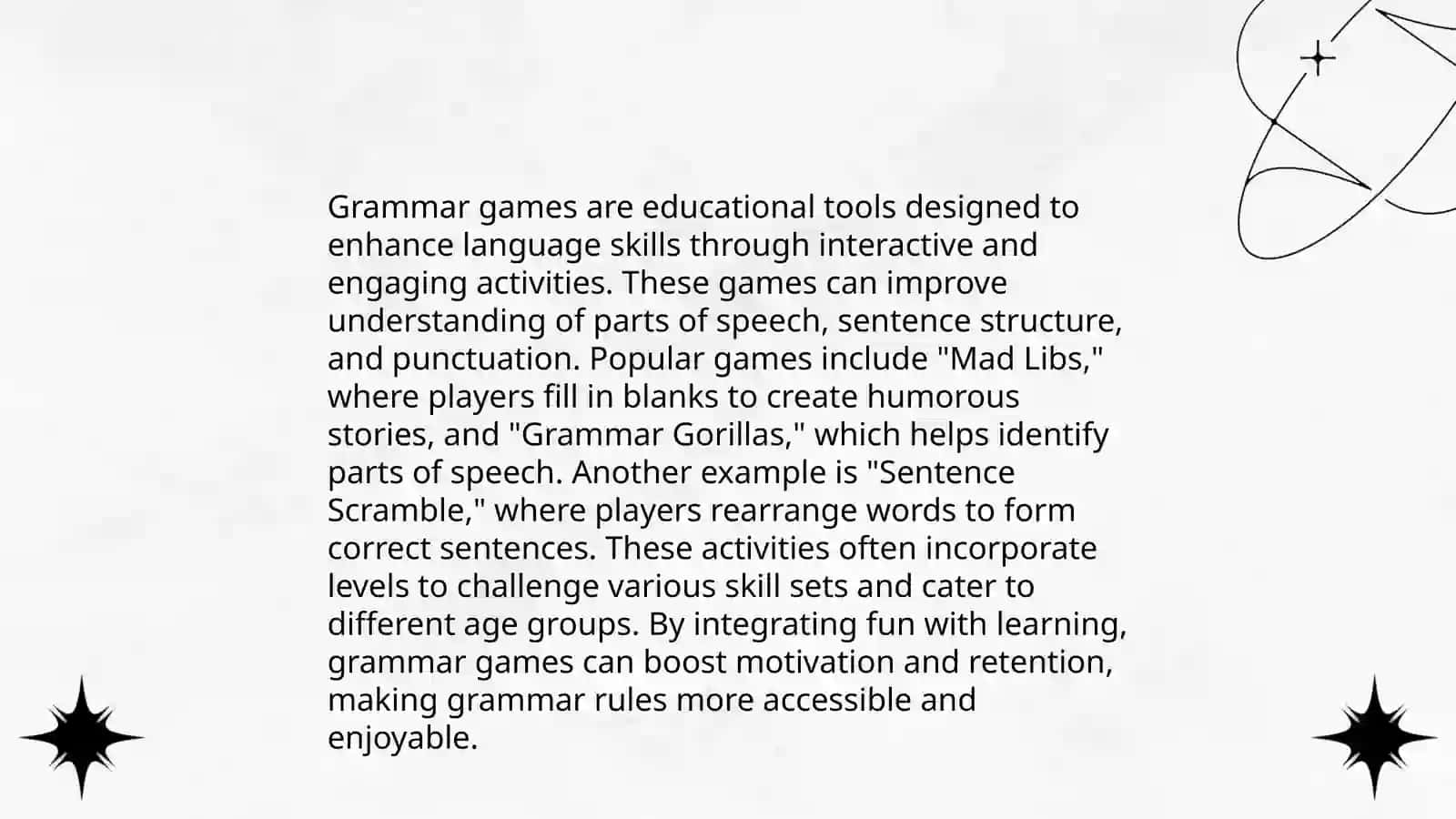 Didactical games in teaching English language 4