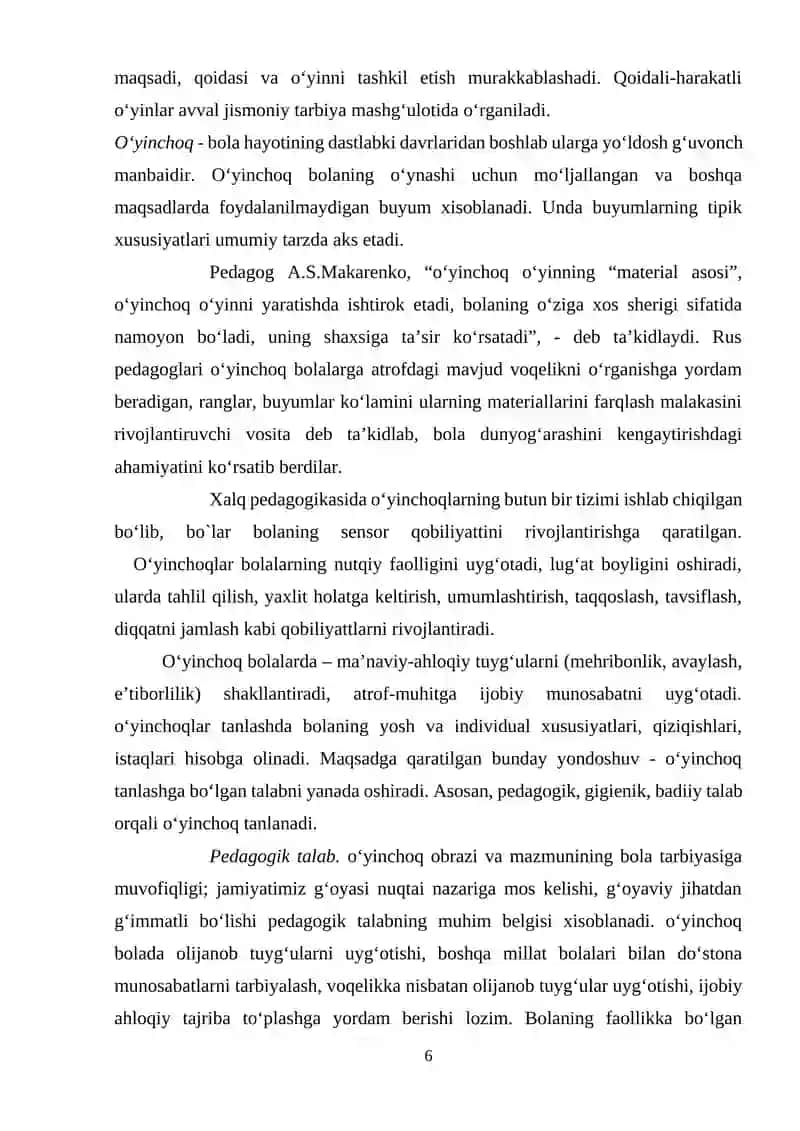Didaktik O'yinlar 4