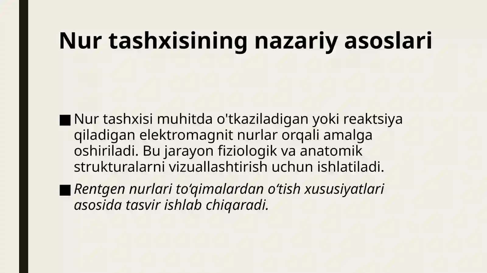 Nur tashxisi usullari 4