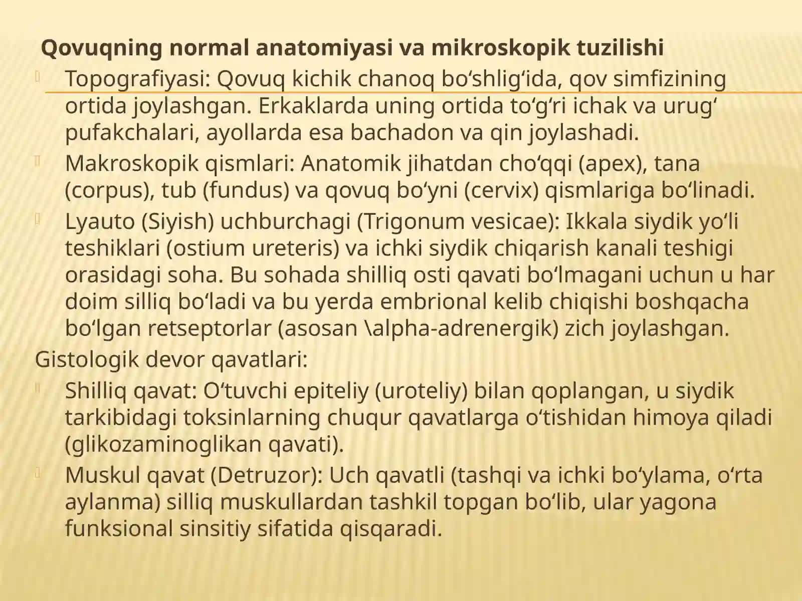 Qovuqning neyrogen disfunksiyasi 4
