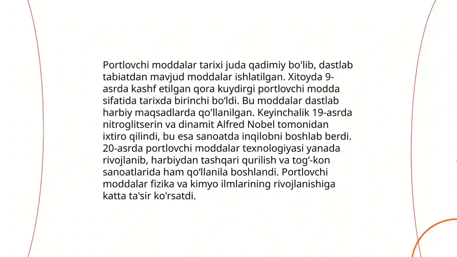 Portlovchi moddalarning kashf etilishi 4