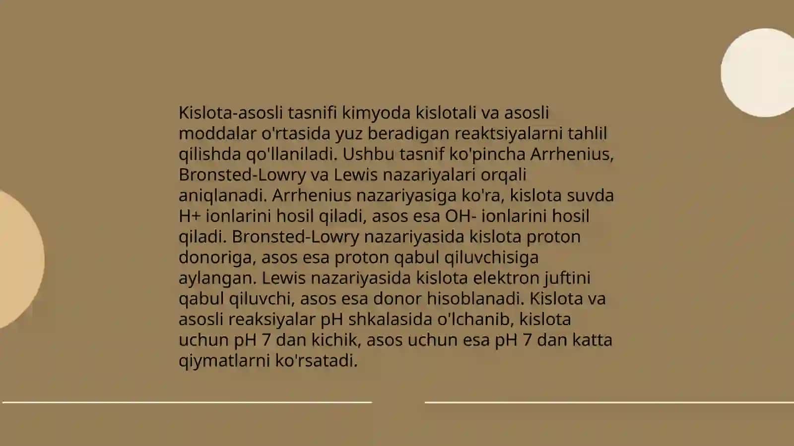 Kationlarning analitik guruhlar boʻyicha tasniflari va ularni taqqoslash. (Vodorod sulfidli, kislota-asosli va ammiak-fosfatli tasnifi) 4