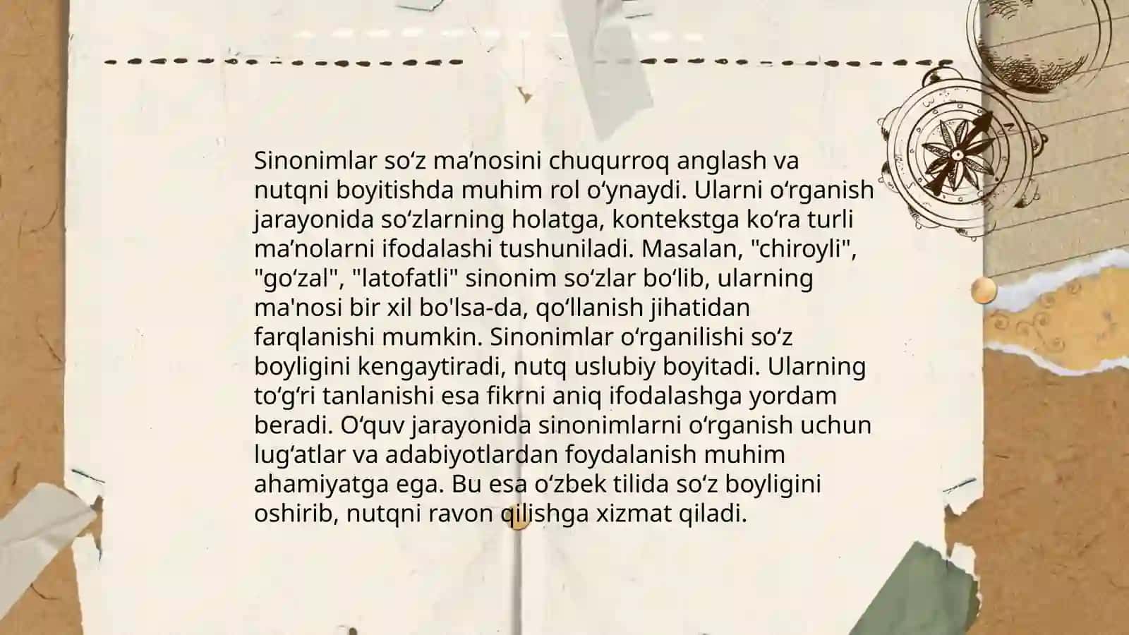 Sinonimlar 4