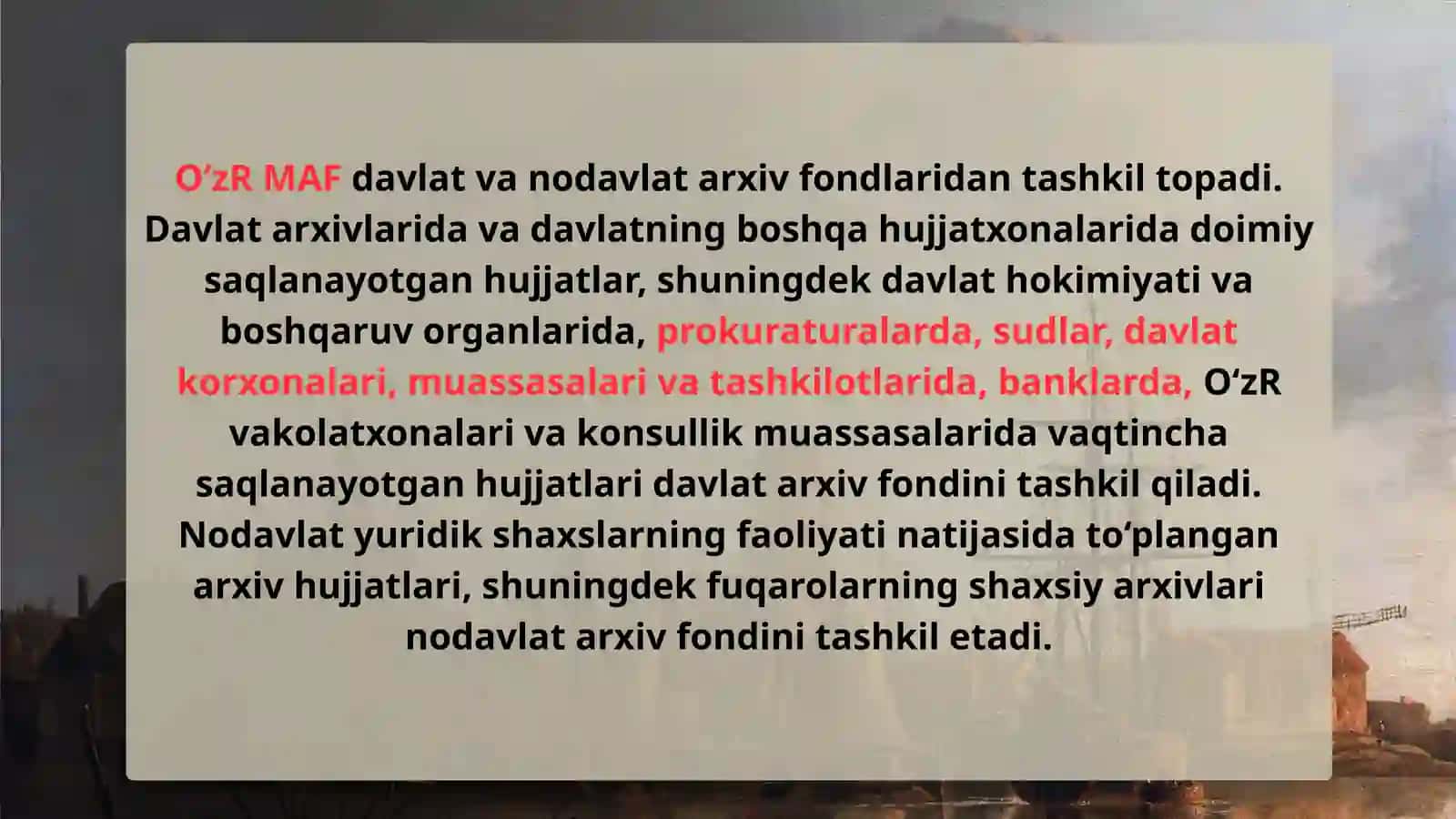 Oʻzbekiston Milliy arxivi 4