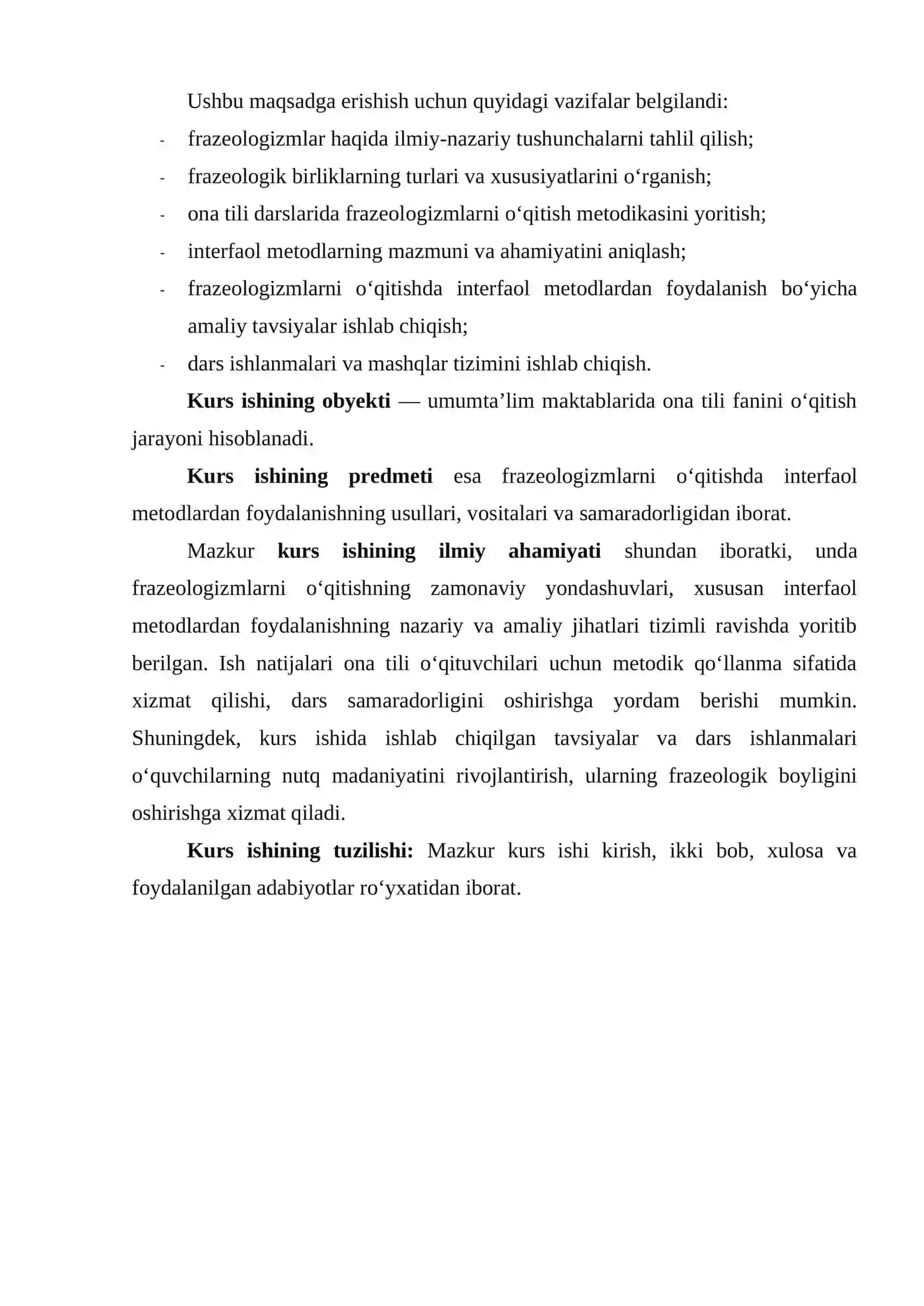 "Frazeologizmlarni o‘qitishda interfaol metodlardan foydalanish" 4