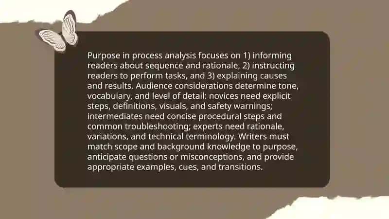 Developing paragraphs: Process analysis 4