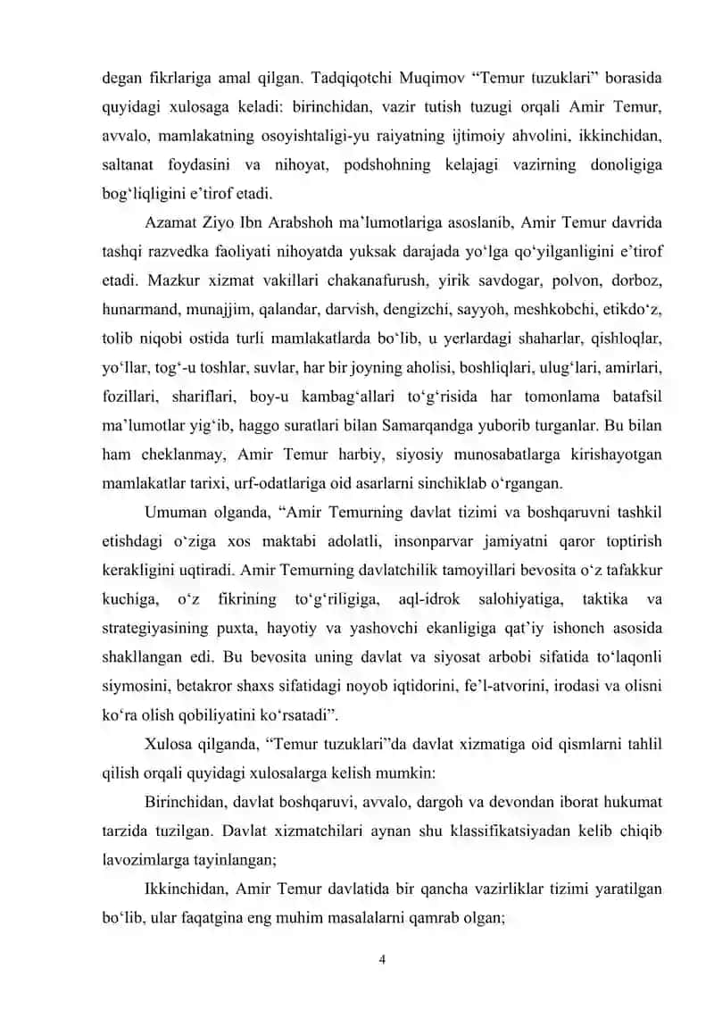 Temuriylar davrida dargoh faoliyati 4