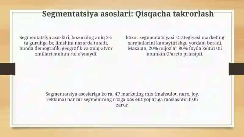 Segment birliklar 4