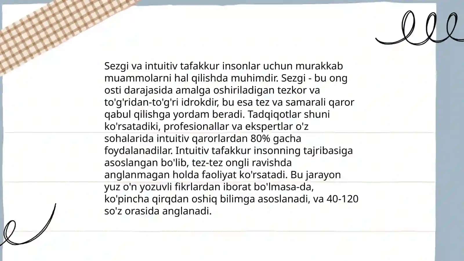 Sezgi 4