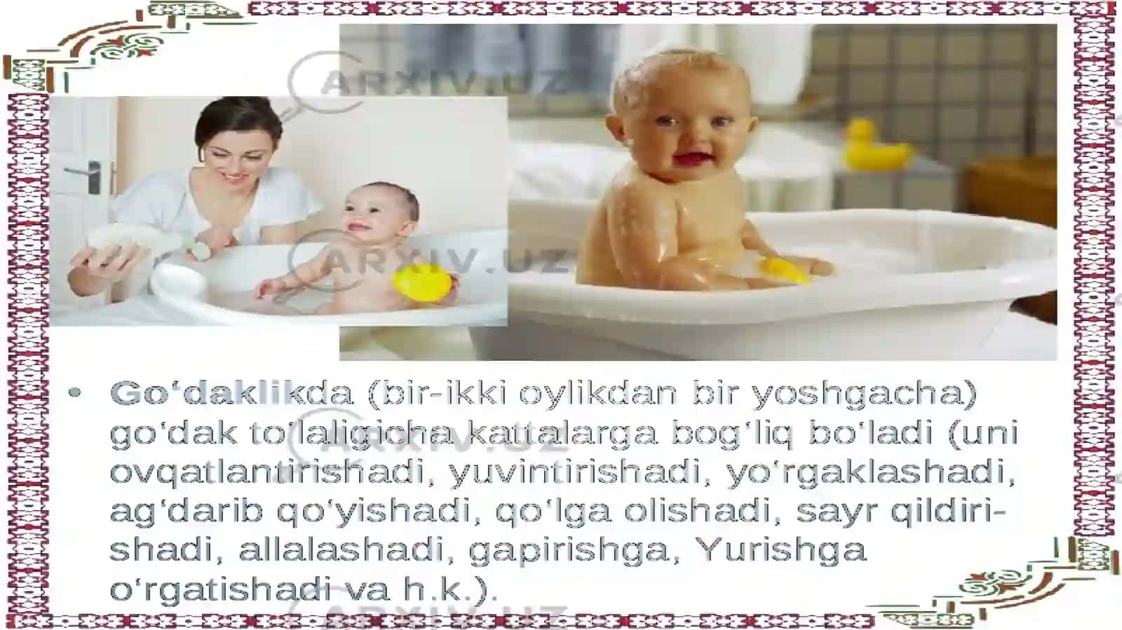 Rivojlanish psixalogiyasi 4